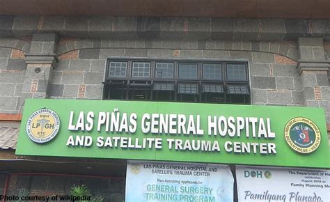 las pinas medical center|Las Piñas General Hospital And Satellite Trauma .